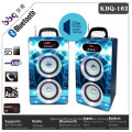 BBQ KBQ-162 Date Audio Musique Mini Mini Portable Panneau Acrylique 20W Bluetooth Haut-Parleur
